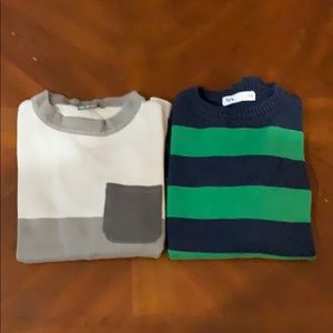 2 boys sweaters